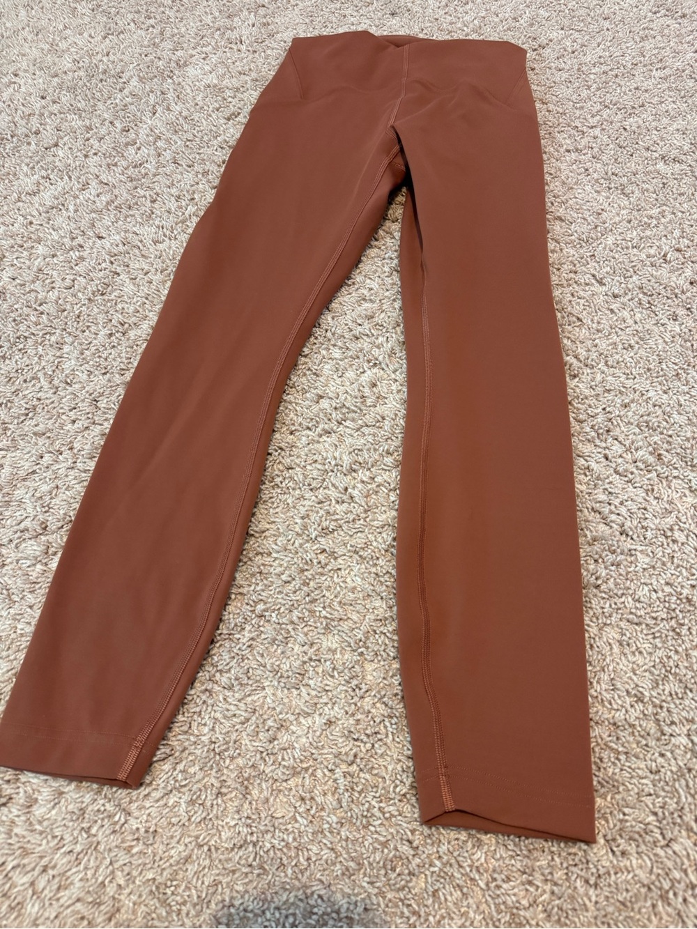 Lululemon High-Rise Tight 25" Cayenne Orange CYNN Women's Size 6